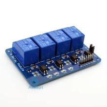 4-Channel Relay Module Shield with Optocoupler for Arduino Raspberry Pi 8051 diy diykit