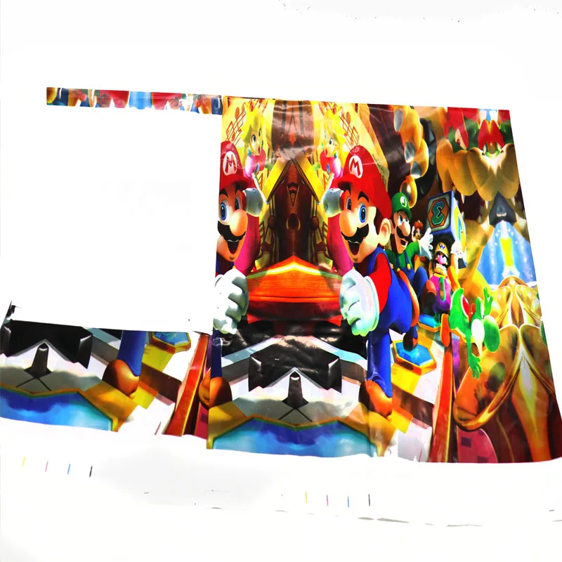 

1pcs/pack Super Mario theme disposable tablecloths Mario design theme plastic table cover Mario Bros theme tablecloths