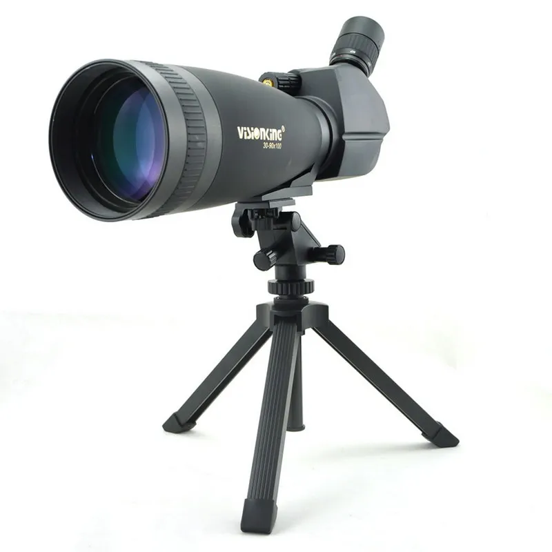 

Visionking 30-90x100 SS Spotting Scope Waterproof professional Monocular Telescope For Birdwatching Hunting Golf Big Eyepiece
