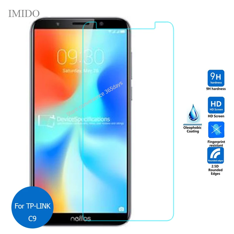 

For TP-Link Neffos C9 Tempered Glass Screen Protector 2.5 9h Safety Protective Film on Neffos C 9