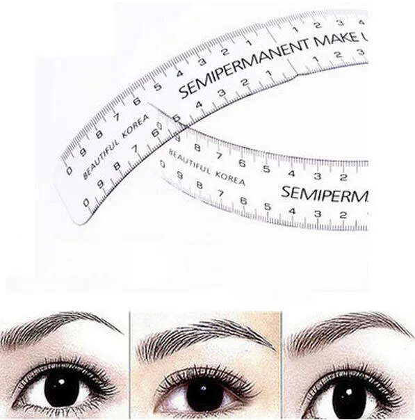 professional permanent makeup eyebrow grooming stencils
