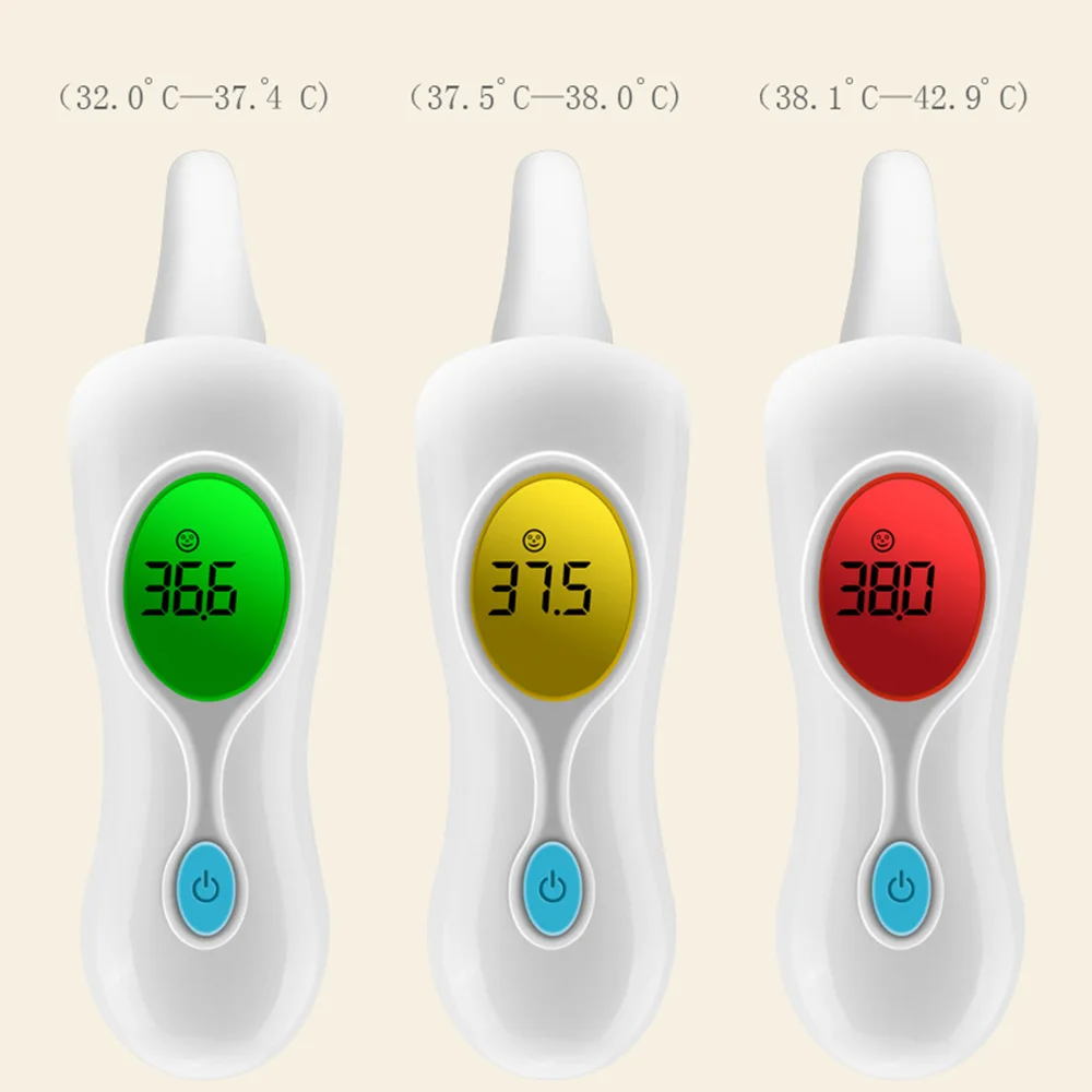 Цифровой инфракрасный Детский термометр ЖК-Бесконтактный ИК-лоб ухо температурный диагностический инструмент измерение температуры устройство