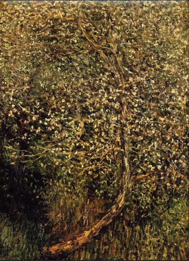 

High quality Oil painting Canvas Reproductions Apple Trees in Blossom by the Water (1880) By Claude Monet hand painted