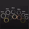 Mibrow 10pcs/lot 25mm 28mm 30mm Keyring Split Ring (Never Fade) Key Ring For Keychain Diy Jewelry Making Sleutelhanger Key Rings ► Photo 2/5