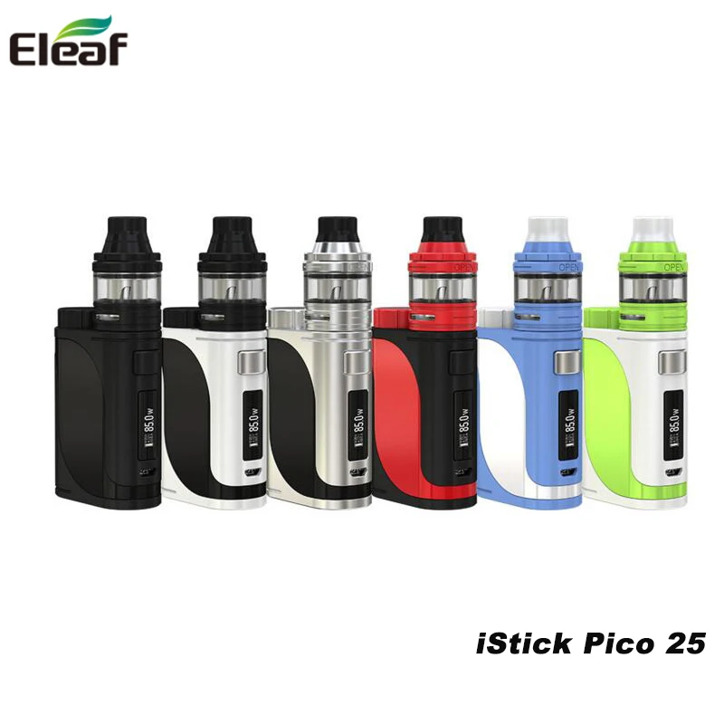 Оригинальный бокс мод Eleaf iStick Pico 25 вейп 85 Вт с атомайзером Ello 2 мл катушкой HW 0 2/0 3 Ом