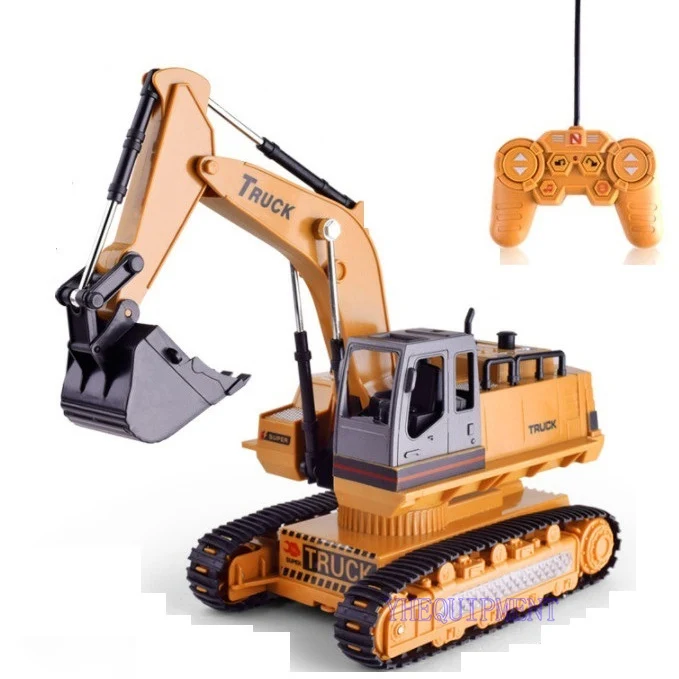 rc toy forklift with accessories