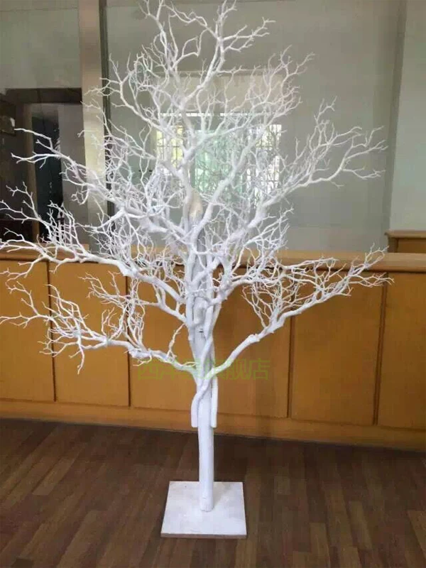 custom simulation modeling tree twig white wedding festival fake