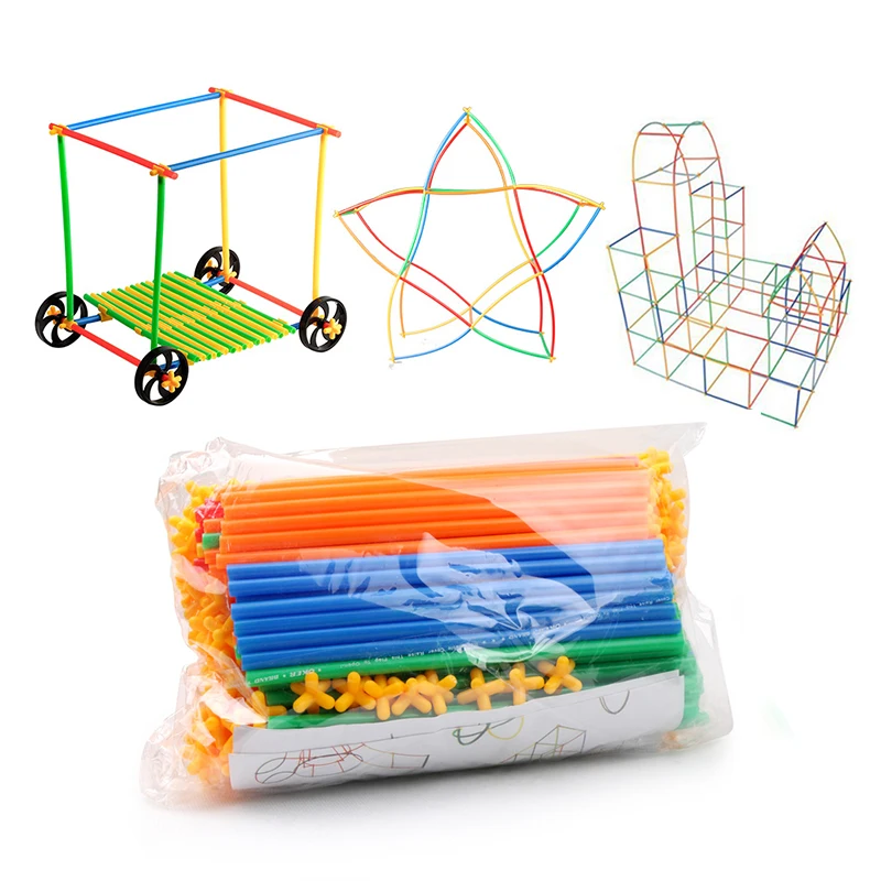 

Tunnel Building Blocks Assemble Constructor Educational Montessori Kids Toys for Children Learning Games Birthday Christmas Gift