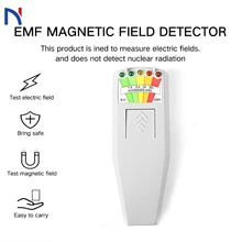 K2 KII цифровой EMF метр детектор Ручной ЖК-Дозиметр Тестер для электрического emf метр электромагнитного поля излучения