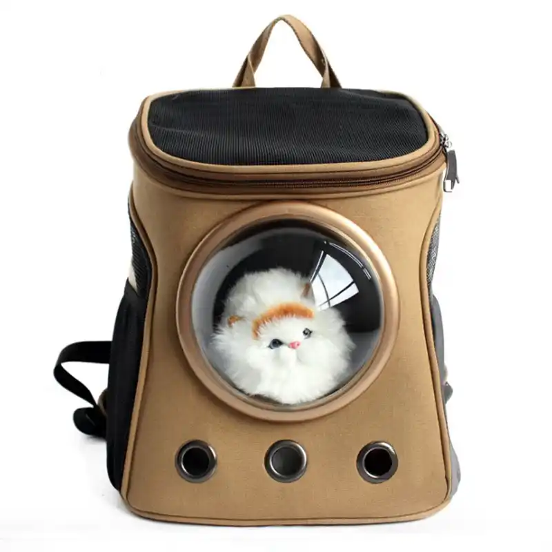 astronaut bubble cat carrier