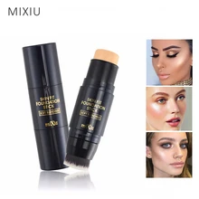 MIXIU Face Makeup Concealer Stick Long-wearing Waterproof Corrector And Brushes Highlighter Cream 4 Colors Concealer Pencil
