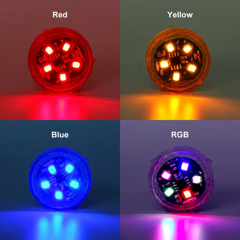 5 Lights Blue 4PCS Car opening door singal lights,Universal Wireless Car Opening Door Magnetic Singal Lights Styling Strobe,Flashing Anti Collision Signal light.