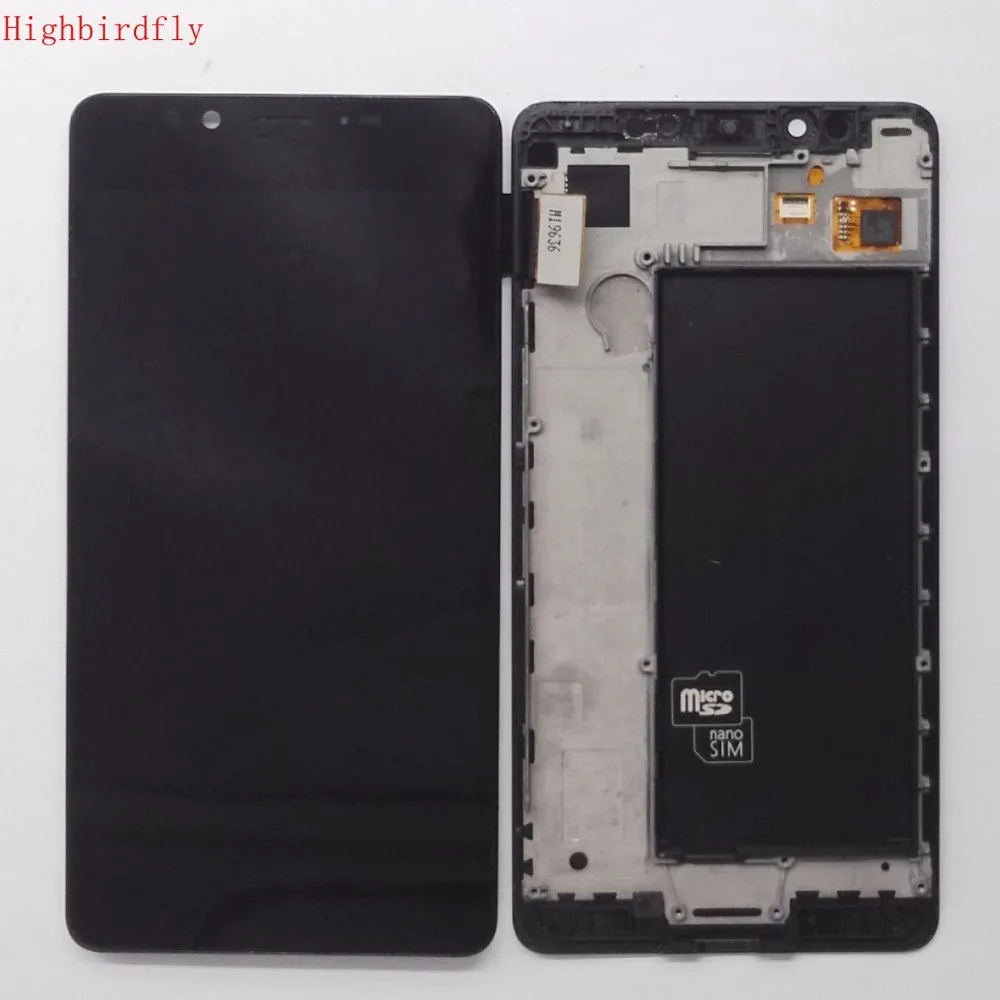 Highbirdfly для Nokia Lumia 950 RM-1106 RM-1104 ЖК-дисплей + сенсорный экран с рамкой | Мобильные