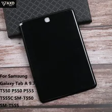 Мягкий силиконовый чехол для планшета samsung Galaxy Tab A 9,7 T550 P550 P555 T555C SM-T550 SM-T555 защитный чехол для планшета
