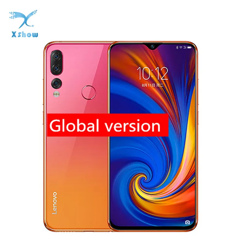 Мобильный телефон Lenovo Z5S ZUI глобальная версия 6 3 дюймовый экран QHD 2340X1080 4 Гб 64 ГБ