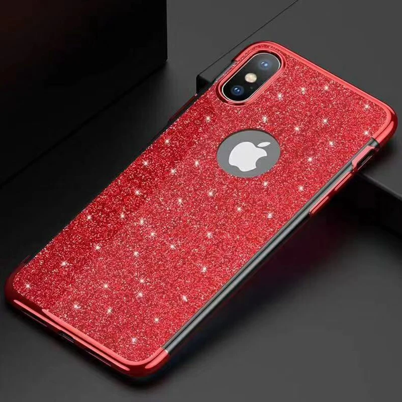 

Mobile phone case for xiaomi 5x A1 6 mix mix2s 6x 8 8se Flash powder two in one mobile phone cases