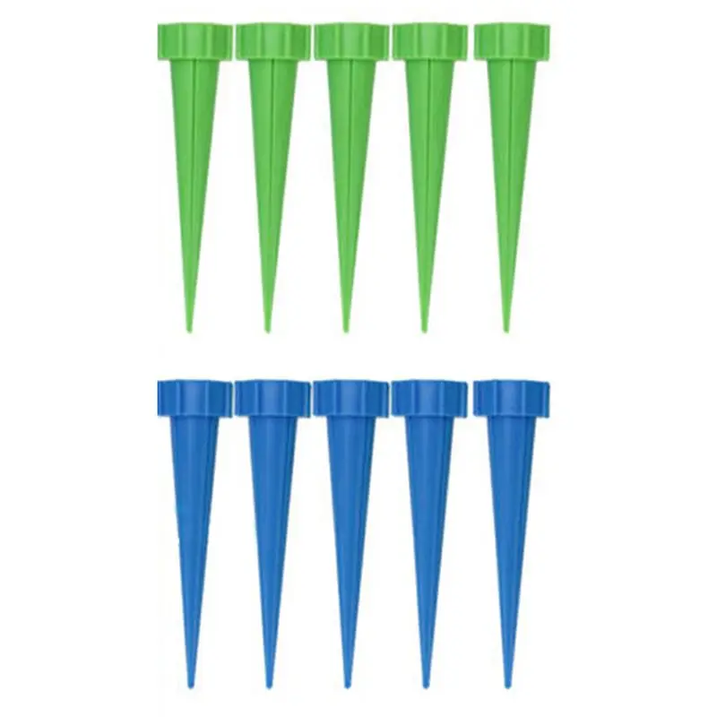 

HOT-10Pcs Automatic Garden Cone Watering Spike Plant Flower Waterers Bottle Irrigation
