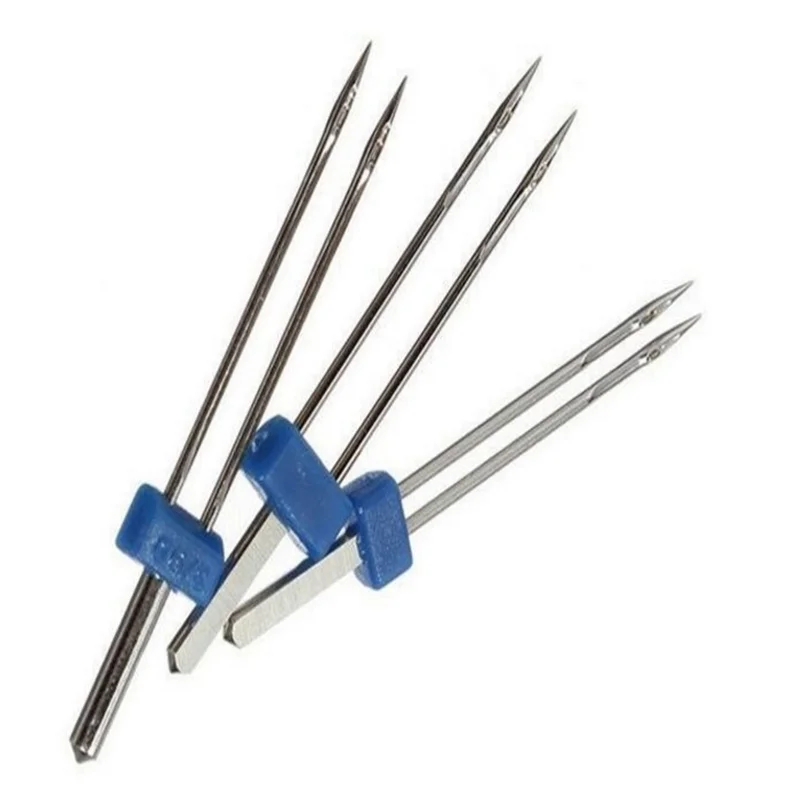 Double needle 2/3/4 stainless steel Large Sewing Needle Gold Eye