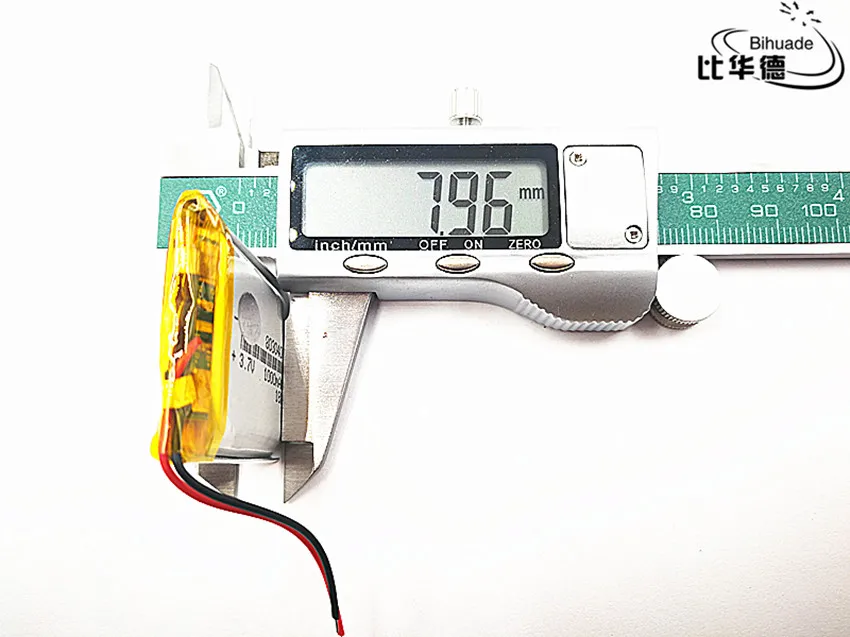 5 шт. литиевая батарея хорошего качества 3,7 V, 1000 mAH, 803040 полимерный литий-ионный/литий-ионная аккумуляторная батарея для игрушка, портативное зарядное устройство, gps, mp3, mp4