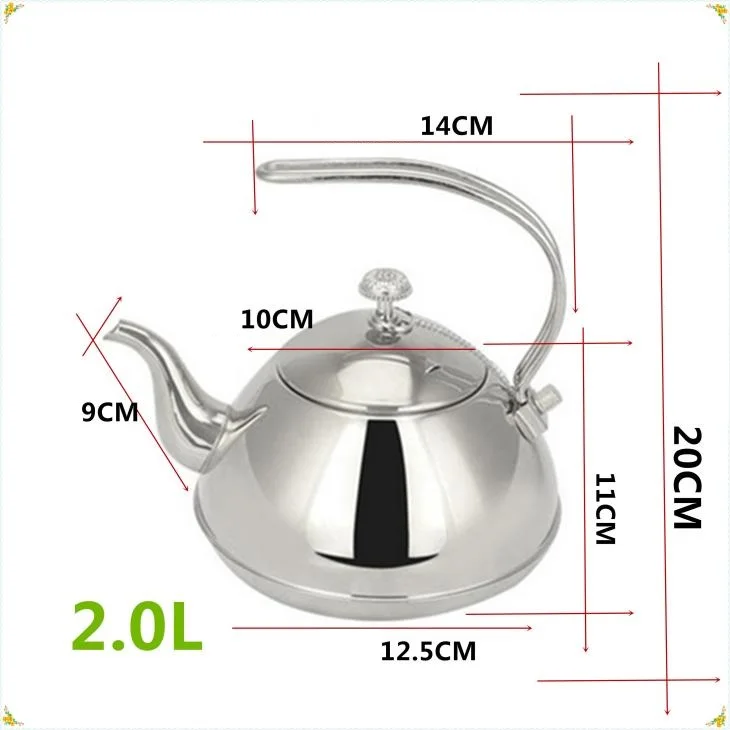 Stainless Steel Kettle Home Boiling Water Pot Large Capacity Teapot