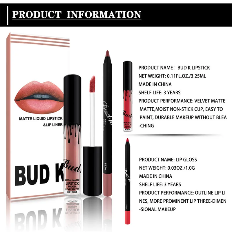10 Colors Moisturizer Waterproof Lip Gloss Liquid Lipstick Makeup Women Maquiagem Make Up Sexy Long Lasting Waterproof Cosmetic 10 Colors Moisturizer Waterproof Lip Gloss Liquid Lipstick Makeup Women Maquiagem Make Up Sexy Long Lasting Waterproof Cosmetic