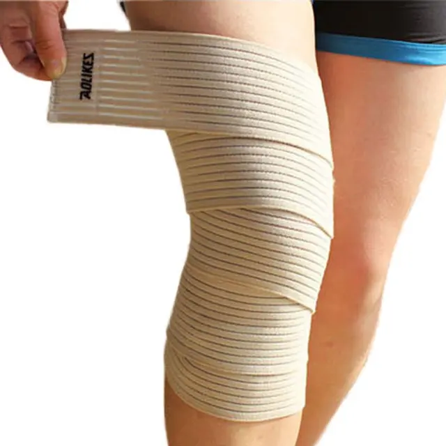 Aolikes Knee Protector Bandage Compression Strap Outdoor Elastic Force