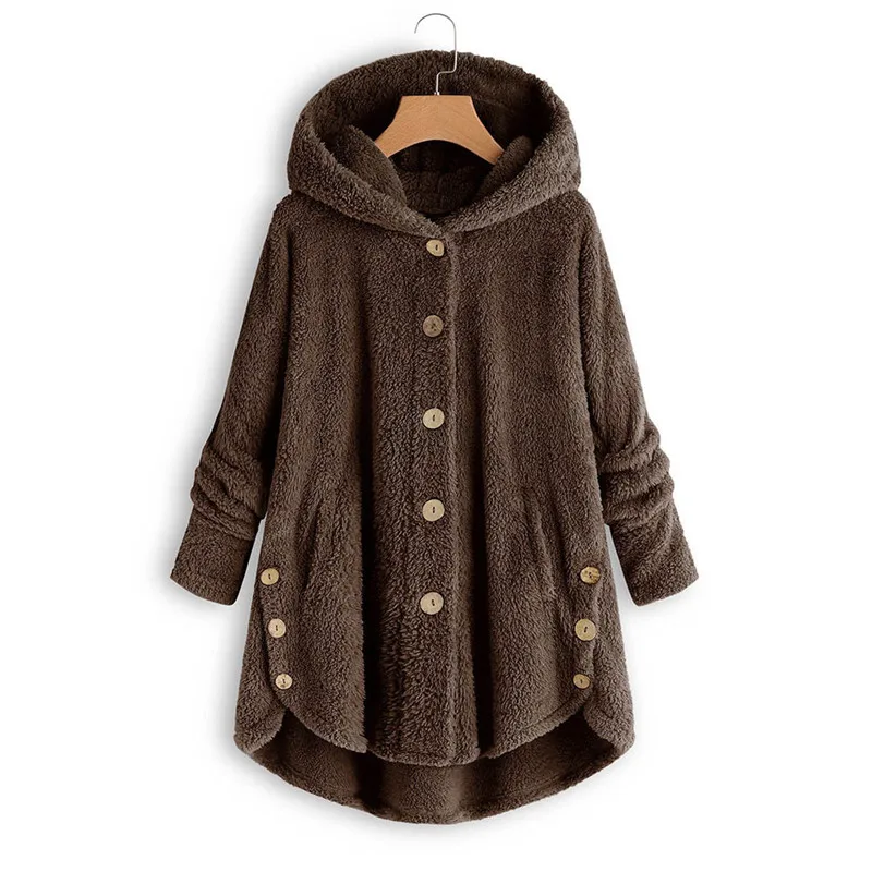 Autumn-Loose-large-size-women-s-jacket-casual-hooded-solid-color-button-women-s-fleece-long(9)