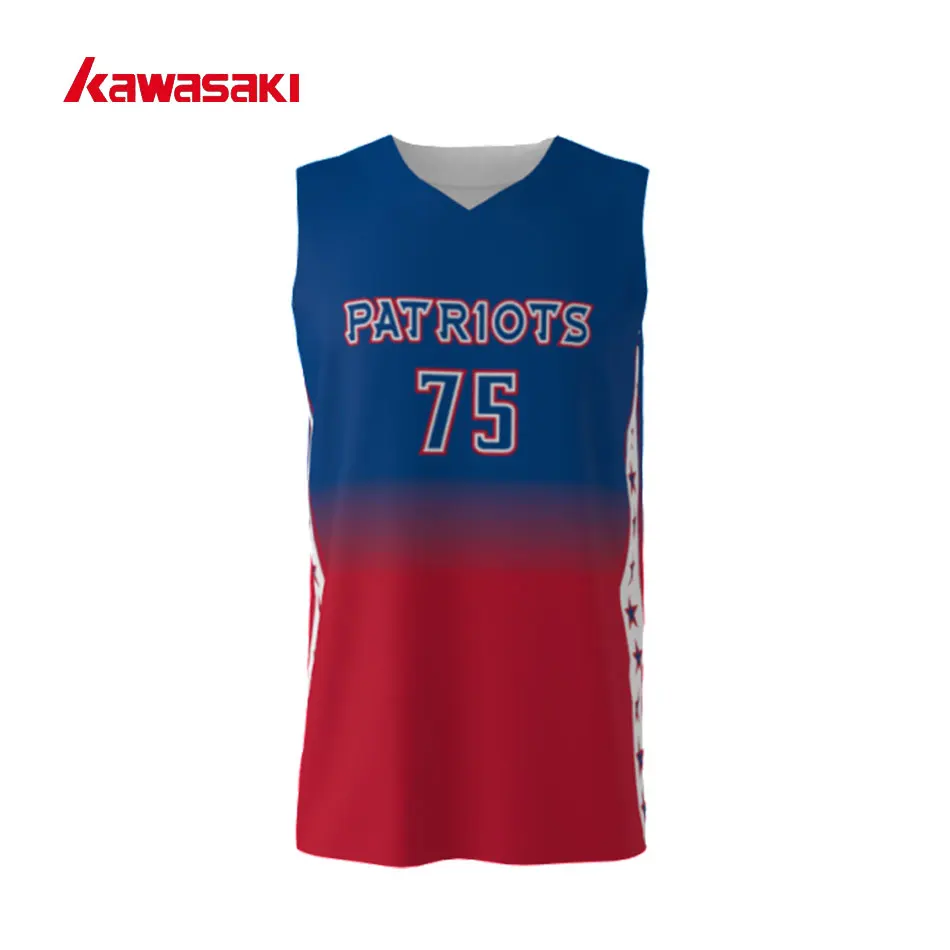 Fit Size Brand Kawasaki Basketball Jersey Shirts Mens & Women Custom Breathable Practice Collage