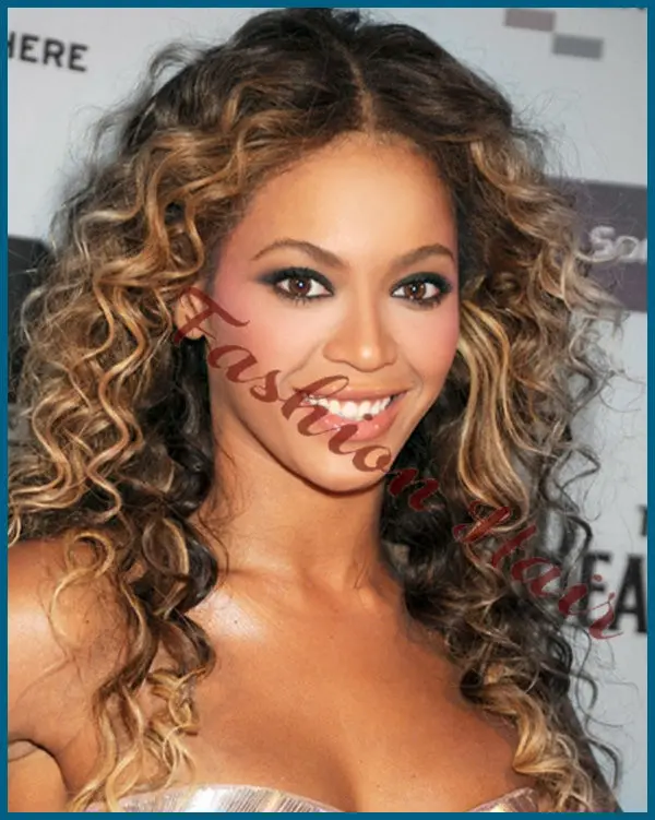 Free Shipping Celebrity Cheap Two Tone Beyonce Middle Part100