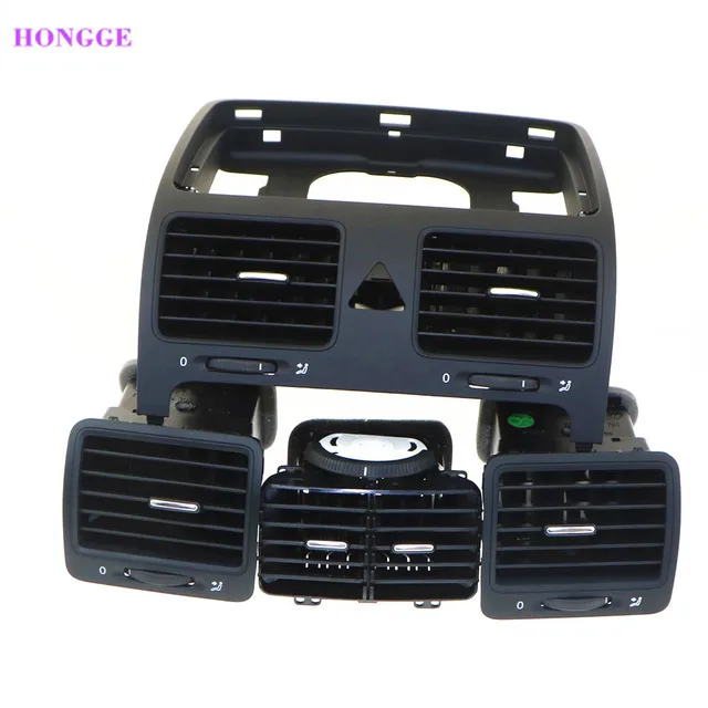 HONGGE VW Car Air Conditioning Air Outlet Vent Set For VW Golf Jetta