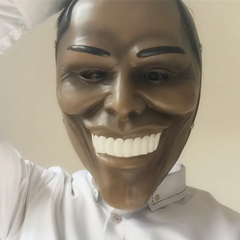 

Obama American film mask dance mask wedding party activity decoration props grade resin mask Collector's Edition Free Shipping