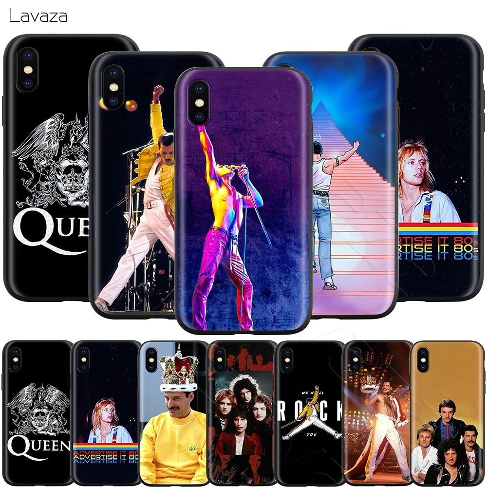 Lavaza Freddie Mercury Queen Band чехол для iPhone 11 Pro XS Max XR X 8 7 6 6S Plus 5 5s se |