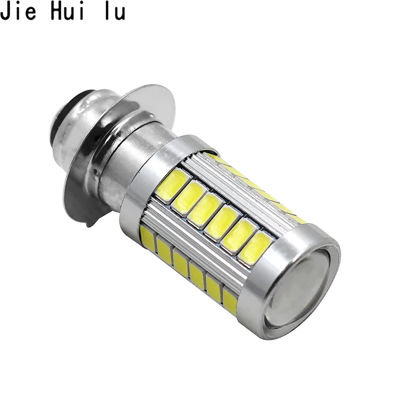 1X PX15D 33 SMD H6M светодиодный Ba20d 5630 33 светодиодный туман светильник лампа авто мото велосипед, детский велосипед/головной светильник s Высокое/ближнего света лампы 12V