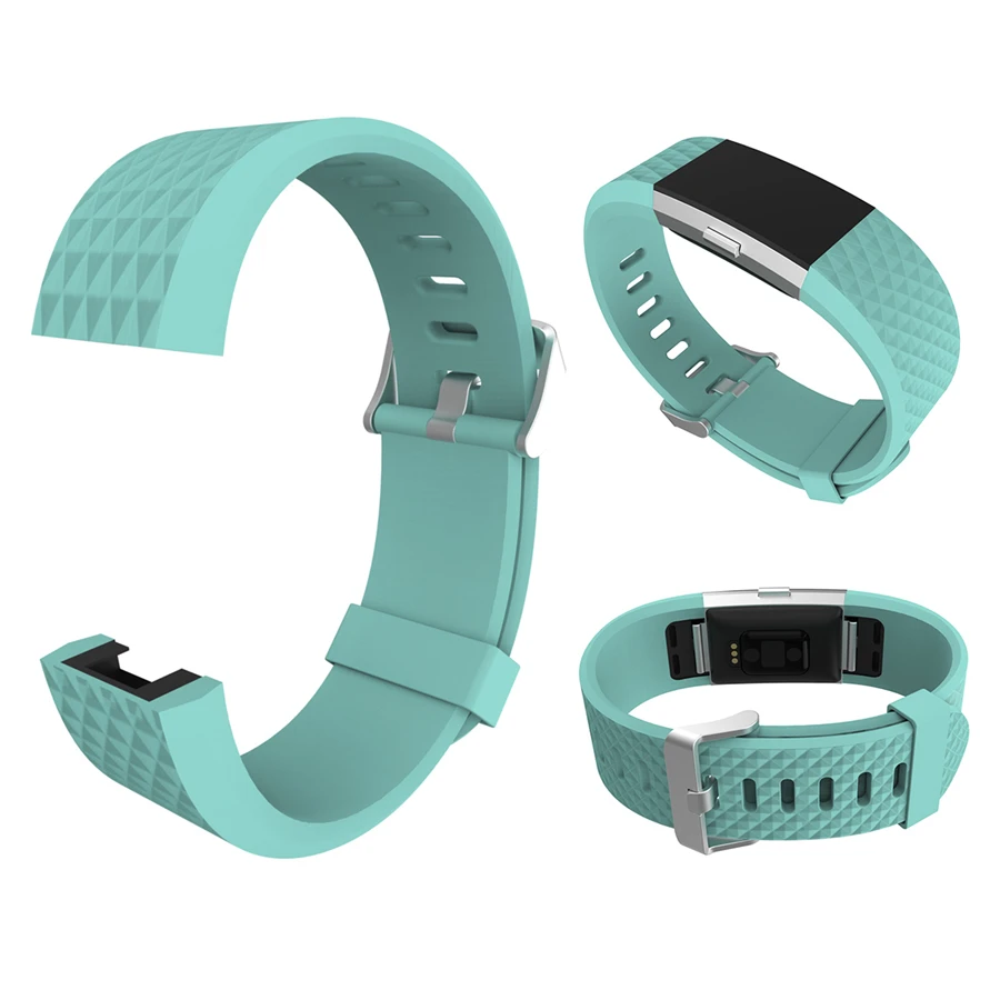 Strap Bracelet Silicone Replacement Watchband Wrist Strap For Fitbit Charge 2 Band Charge 2 Heart Rate - - fitbit-brands Strap Bracelet Silicone Replacement Watchband Wrist Strap For Fitbit Charge 2 Band Charge 2 Heart Rate - - fitbit-brands