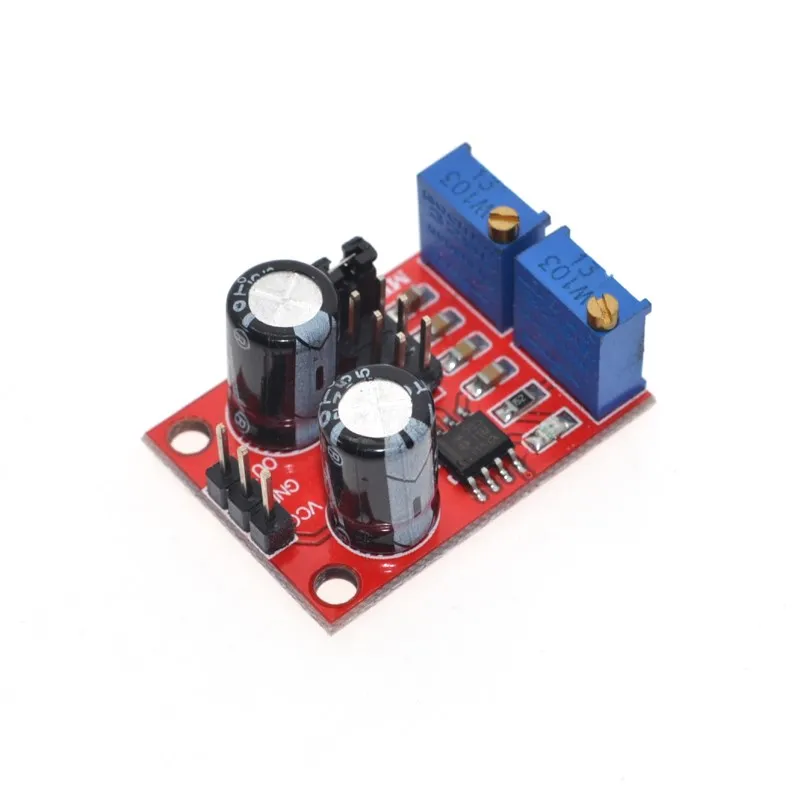1PCS NE555 pulse frequency, duty cycle adjustable module,square/rectangular wave signal generator,stepping motor driver