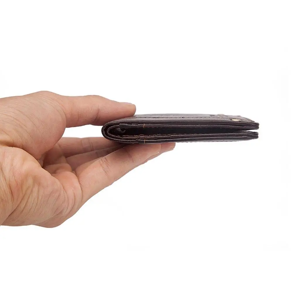 GZCZ ultra - thin Wallet Brand Design Genuine Leather RFID Men Wallets With Card Holder Fashion Slimline Male Short Mini Purse GZCZ ultra - thin Wallet Brand Design Genuine Leather RFID Men Wallets With Card Holder Fashion Slimline Male Short Mini Purse