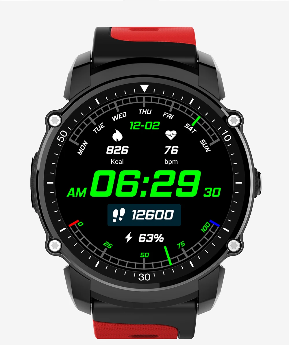 Shop Fs08 Gps Bluetooth Sport Smart Watch Ip68 Waterproof Swim