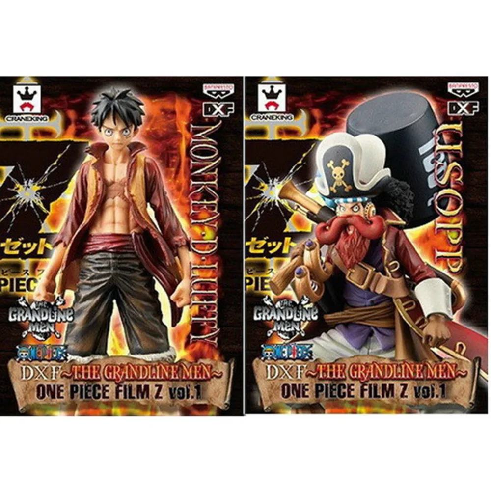 2x One Piece Anime Dxf The Grandline Men Film Z Vol 1 Luffy Usopp 14cm 5 5 Figures Free Shipping Figure Free One Pieceone Piece Anime Aliexpress