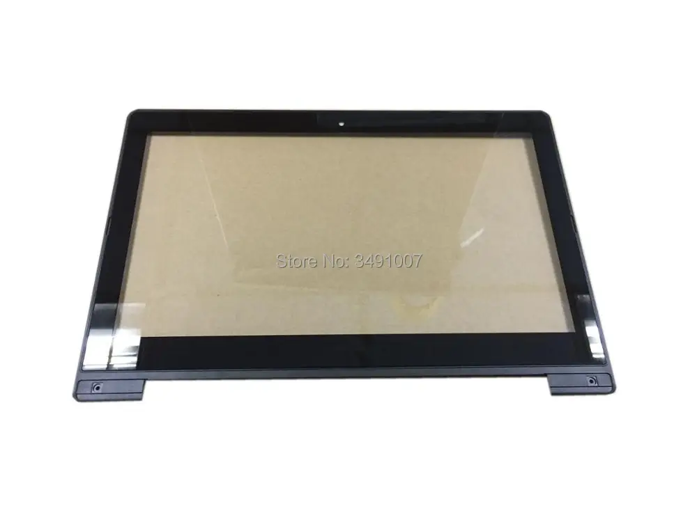 For ASUS VivoBook S300 S300C S300CA Touch Screen Digitizer Glass With Frame
