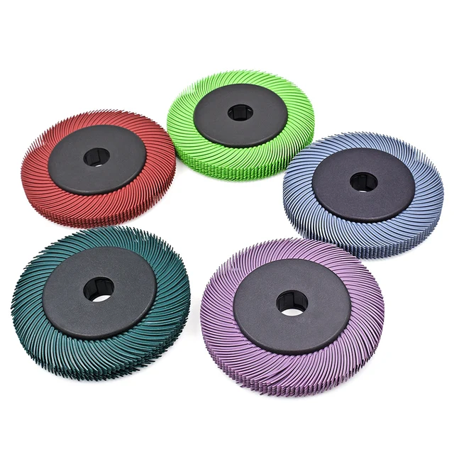 10pcs 6" 3M Radial Bristle Brushes Wheel Discs Abrasive Tools Grinding