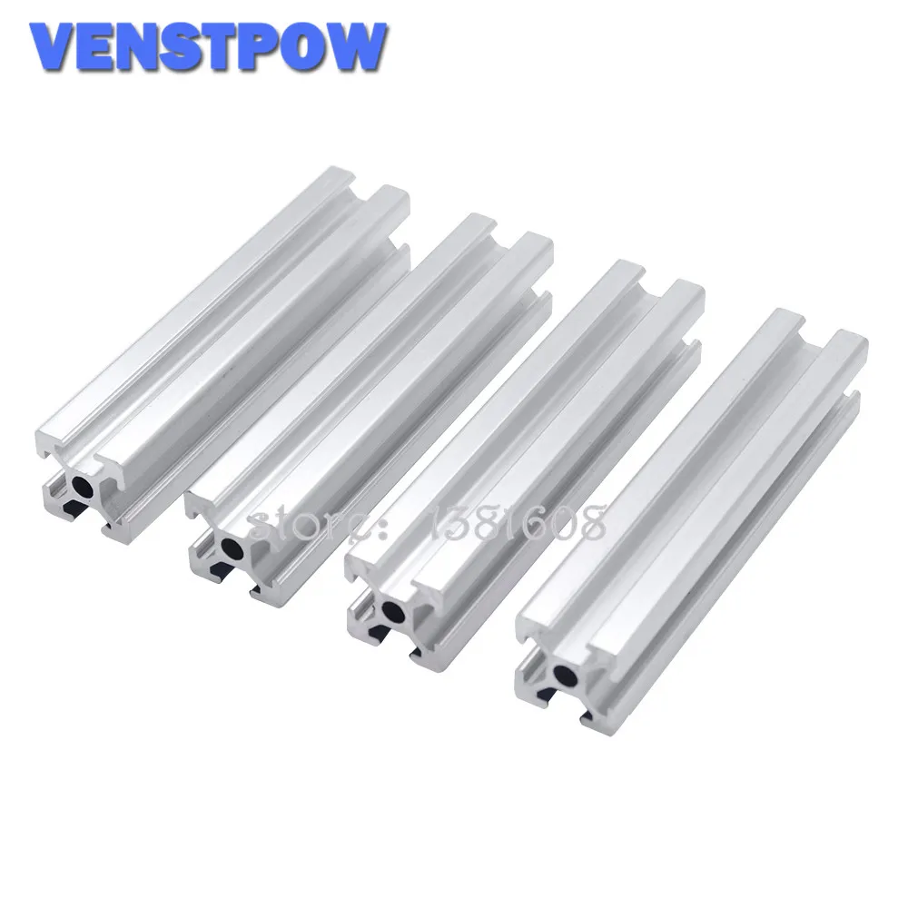 4 قطعة/الوحدة 2020 الألومنيوم الشخصي البثق 100 مللي متر إلى 800 مللي متر طول خطي السكك الحديدية 200 مللي متر 400 مللي متر 500 مللي متر ل DIY 3D طابعة طاولة ا...