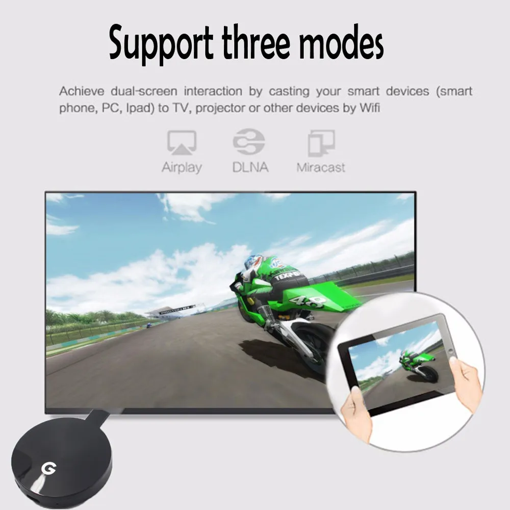 Wi Fi дисплей HDMI 1080P TV Dongle приемник подходит для смартфонов ноутбуков телевизоров LX