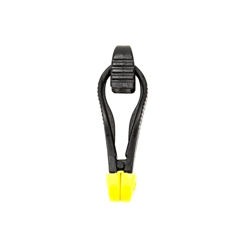 

Mini Sea Fishing Buckle Plastic Power Grip Release Clip Board Snap Trolling Fishing Tool Yellow Black
