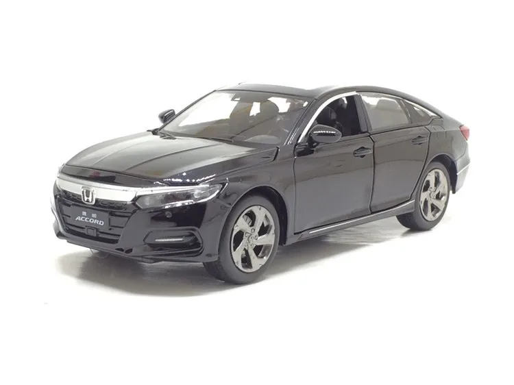 1/32 масштаб Honda Accord модель автомобиля игрушечный звуковой светильник литой под давлением металлический оттягивающий назад модель автомобиля игрушка для коллекции подарков