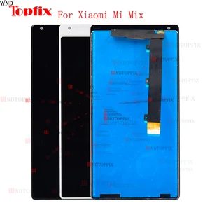 Xiaomi mi mix lcd display touch screen digitizer assembly with frame for 6. 4" xiaomi mi mix lcd black/white replacement parts 17 lcd Item image