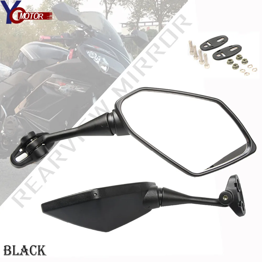 CNC Universal Motorcycle Accessories Side Mirrors Rearview for SUZUKI Katana 750 DL250 C50 SE Interceptor 800 CBR600 F4i CBF190R