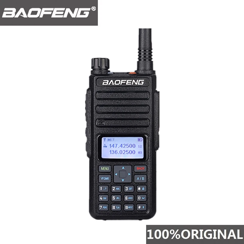 Baofeng DM-1801 иди и болтай Walkie Talkie “иди и 10 км Dual Time slot аналоговый DMR радио радиостанцией Профессиональный Dual Band DM 1801 радио Comunicador