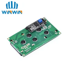 C13 1 шт. ЖК-дисплей 2004+ igc 2004 20x4 2004A синий экран HD44780 символ lcd/w IIC/igc последовательный интерфейс модуль адаптера