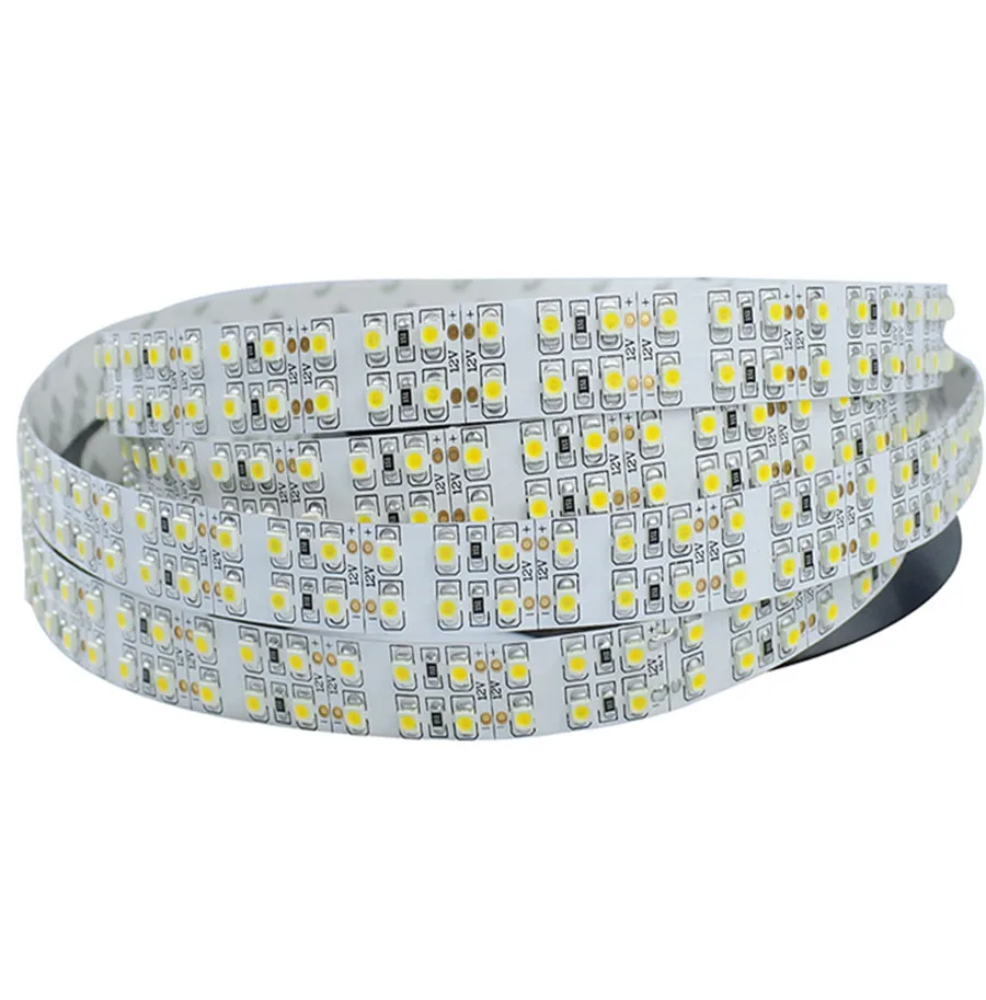 12 В постоянного тока 5 м/лот 1200 светодиодов 3528 SMD светодиодная полоса освещения 240