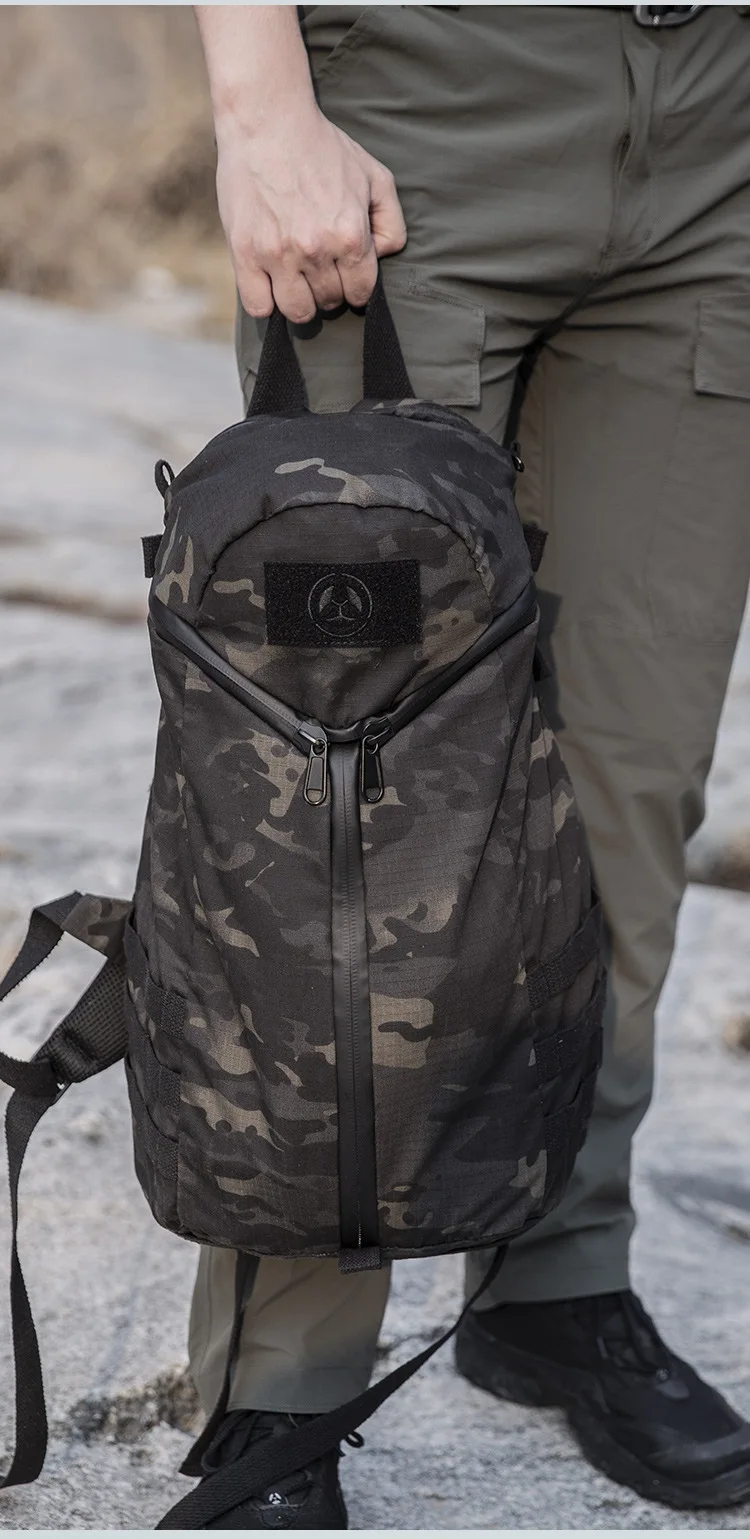 Армейский веер, Многофункциональный тактический рюкзак для мужчин и женщин, для занятий верховой ездой на открытом воздухе, для занятий альпинизмом, водонепроницаемая камуфляжная военная сумка на плечо